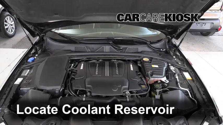2015 Jaguar XF Sport 3.0L V6 Supercharged Refrigerante (anticongelante)